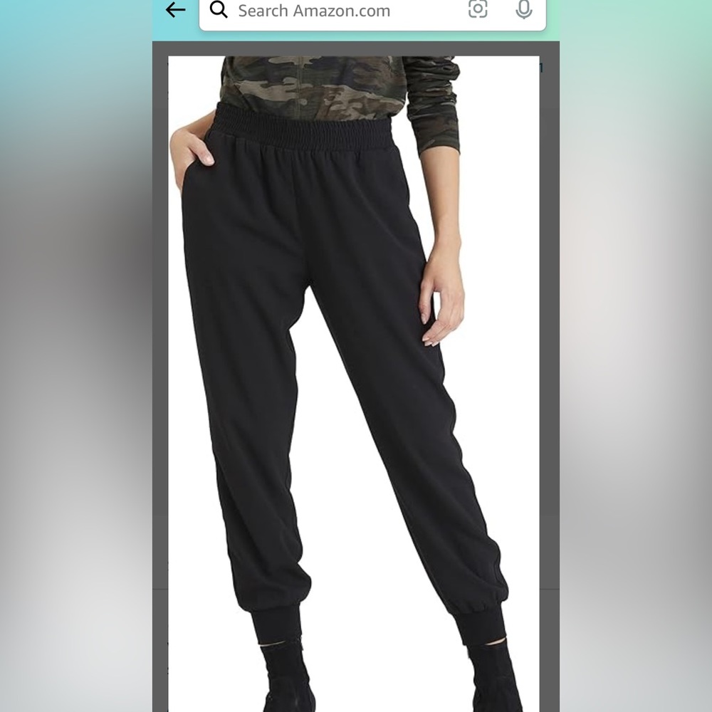 Sanctuary Black Joggers, great quality fabric, business wear